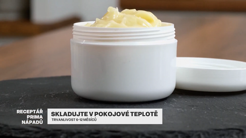Domácí šlehané tělové máslo je důkazem, že kvalitní kosmetiku lze připravit i bez složitých postupů