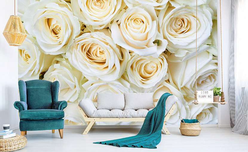 Zdi plné rozkvetlých růží vykouzlí tu pravou romantickou náladu