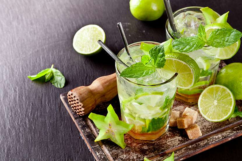 Oblíbené mojito může být s alkoholem i bez