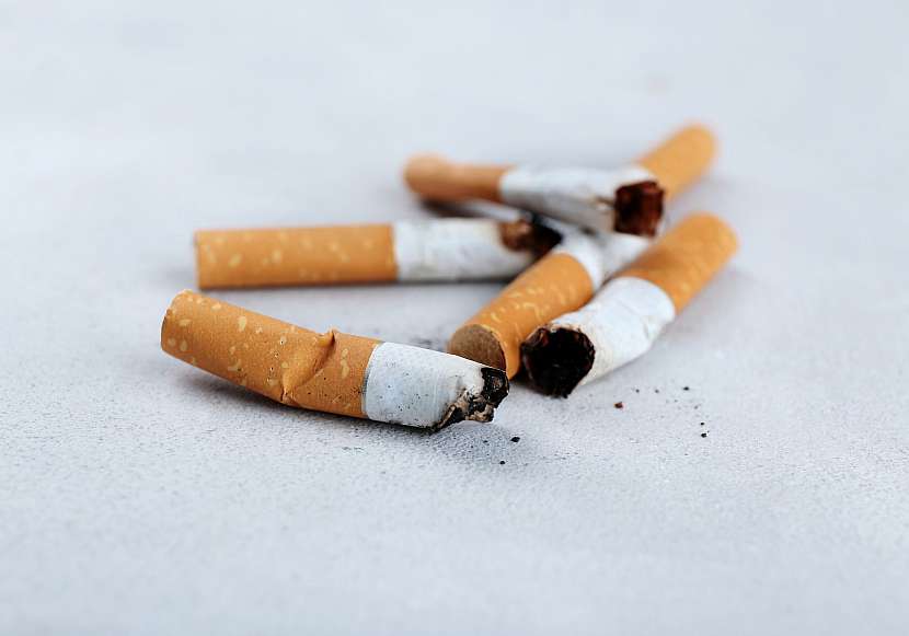Cigaretové nedopalky