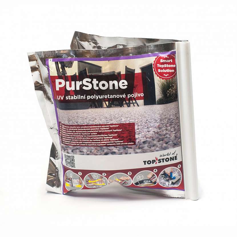 Pojivo PurStone je vhodné využít do lehce zatížených prostorů
