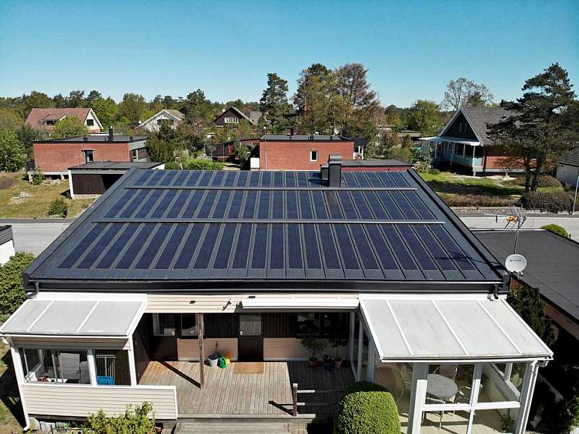 Lindab SolarRoof využívá nejmodernější technologie
