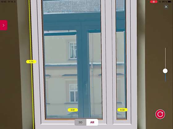 Budoucí okna si nepředstavujte… aplikace s rozšířenou realitou vám je ukáže (Zdroj: VEKRA)