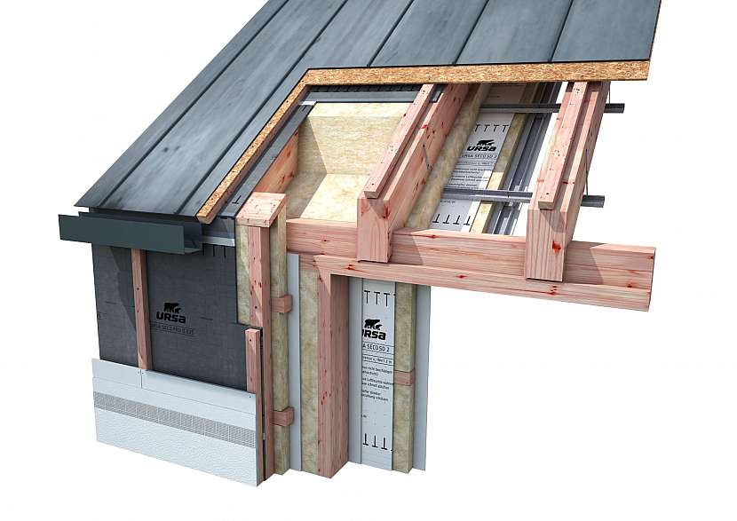 K izolaci střechy se nejčastěji používá minerální izolace