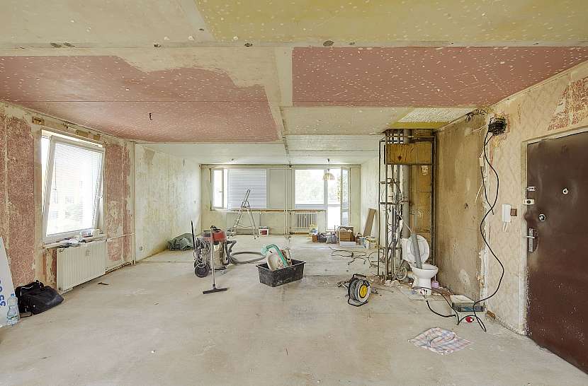 Při rekonstrukci bytu vás čeká spousta práce i zařizování (Zdroj: Divize Rigips, Saint-Gobain Construction Products CZ a.s.)