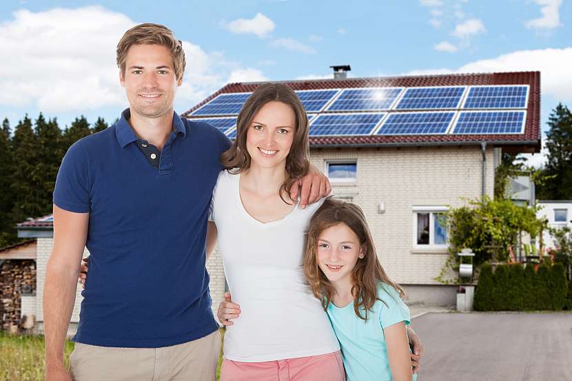 Solární panely zajistí pohodlné bydlení