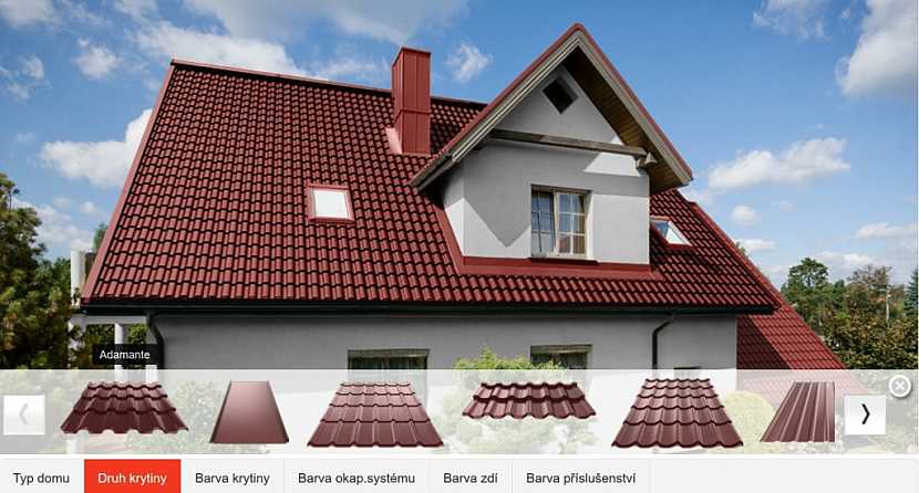 Sami si snadno připravte vizualizaci svého budoucího domu s jednoduchým vizualizérem fasád a střech Ruukki. Vizualizér Ruukki s krytinami a jejich barvami.