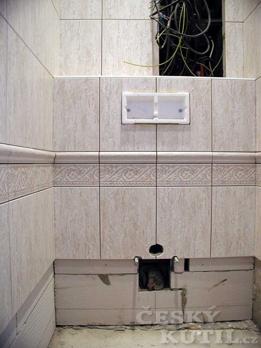 Rekonstrukce koupelny v paneláku – 3. díl