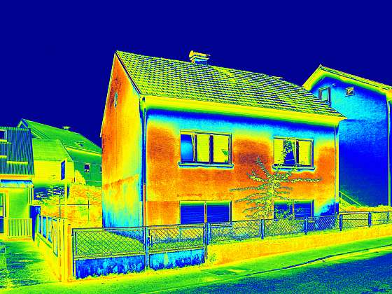 Použití termokamery na stavbě (Zdroj: Depositphotos)