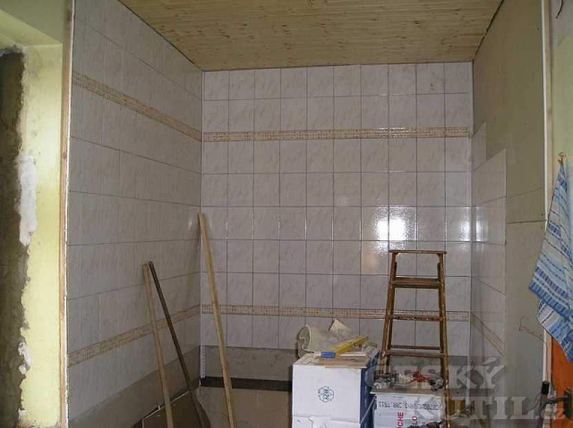 Nová koupelna ze zrušené kuchyňky