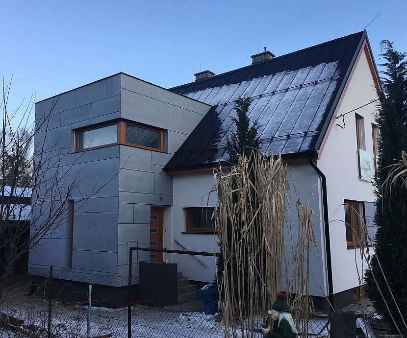 Kvalitní konstrukce střechy unese i bohatou sněhovou nadílku