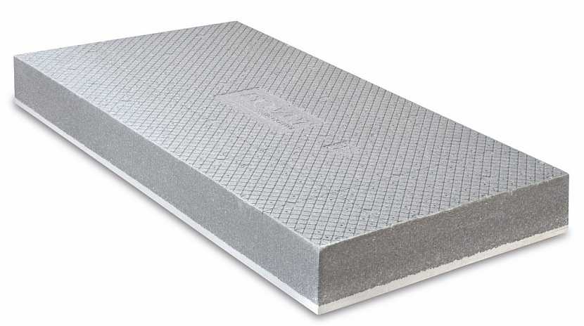 NOVINKA – šedý fasádní polystyren s bílou ochrannou vrstvou