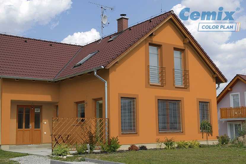 Online pomocník při návrhu fasády od Cemixu - COLOR PLAN, díky kterému si snadno a rychle můžete sami navrhnout barevnou fasádu svého domu.